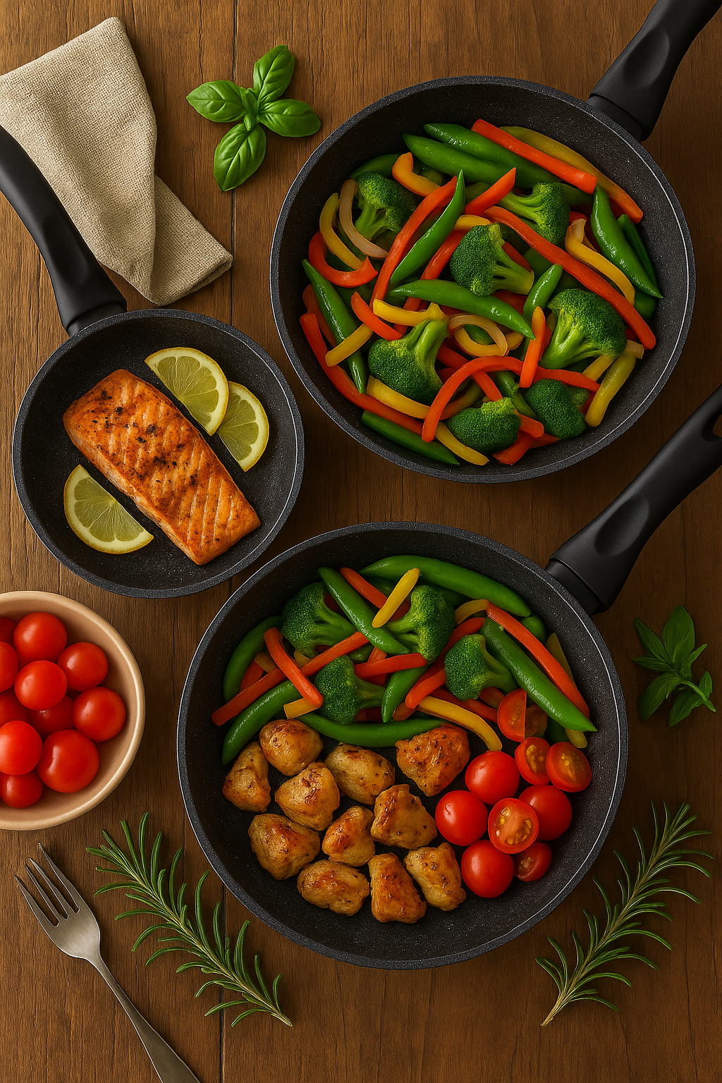 Koekenpannen Granite