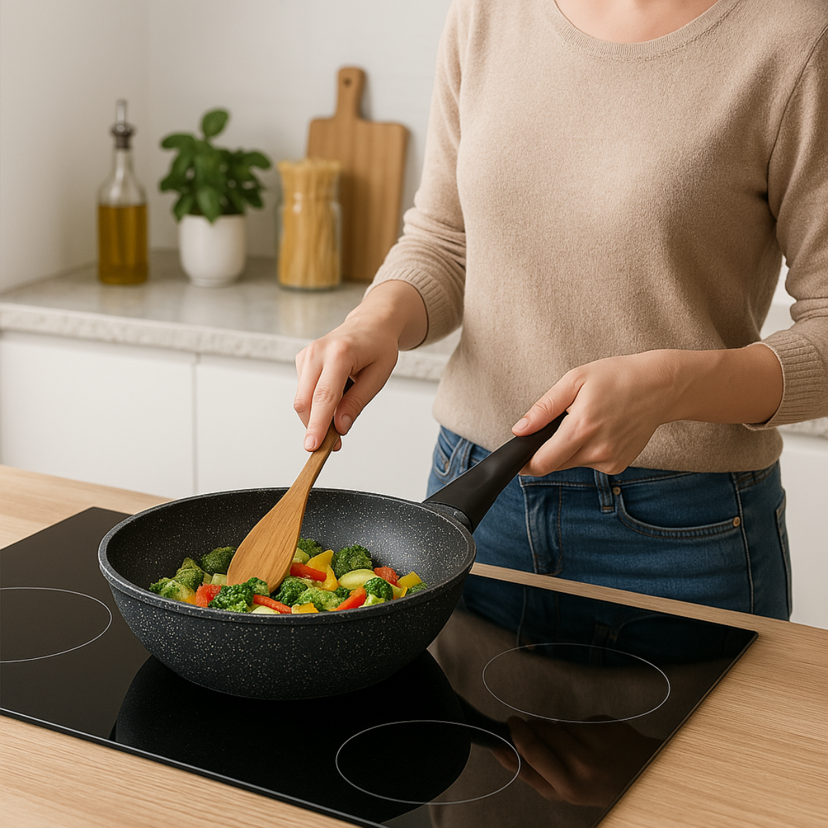 Wokpan 32cm - Antiaanbak - PFAS vrij