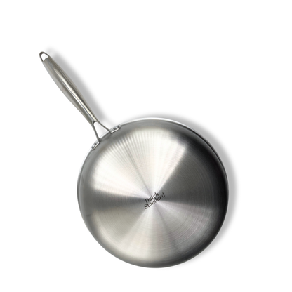 Wokpan 28cm - RVS Antiaanbak - PFAS vrij - Keramisch -  Daimond