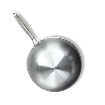 Wokpan 28cm - RVS - PFAS vrij